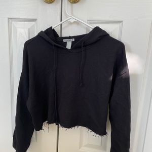 Cropped sweatshirt